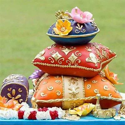 indian pillow cake